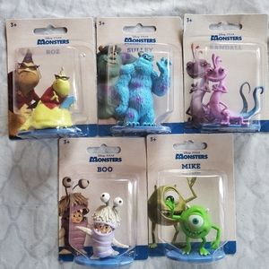 MONSTERS INC. MINI TOY SET OF 5